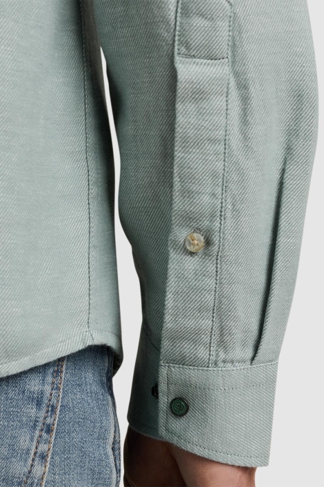 Cast Iron long sleeve shirt co li yd twill